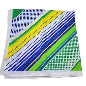 Vintage 60s Signed Morley NY Made In Japan Scarf (A2784)